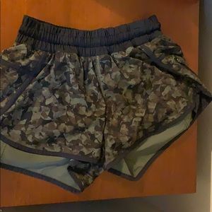 Lululemon camo shorts